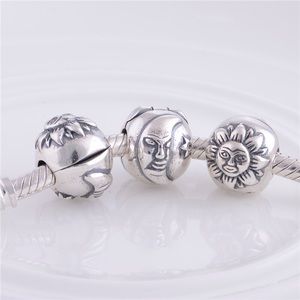 Sun and moon pandora clip charm